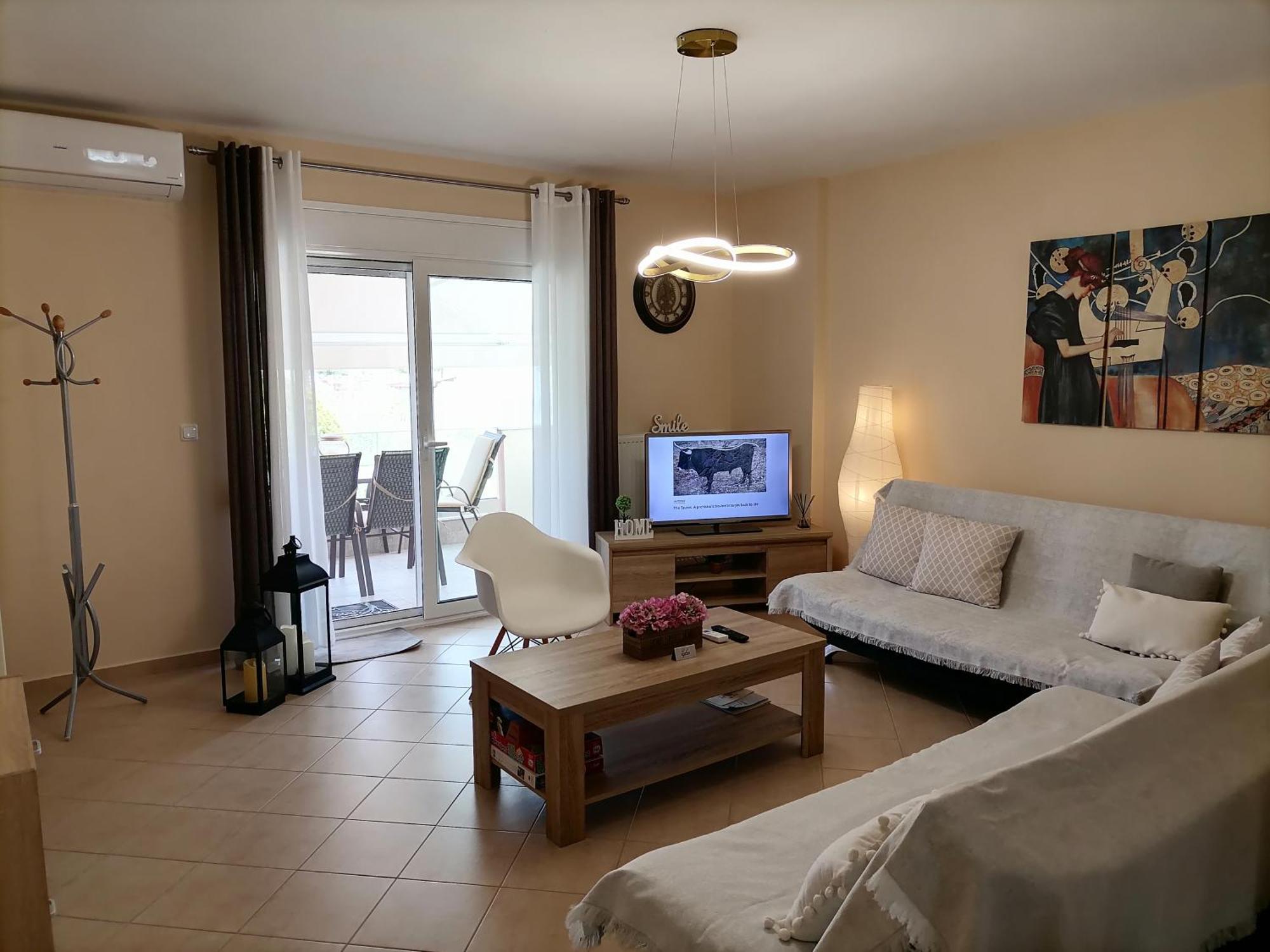 Bella Casa Apartment Nea Peramos  Ngoại thất bức ảnh