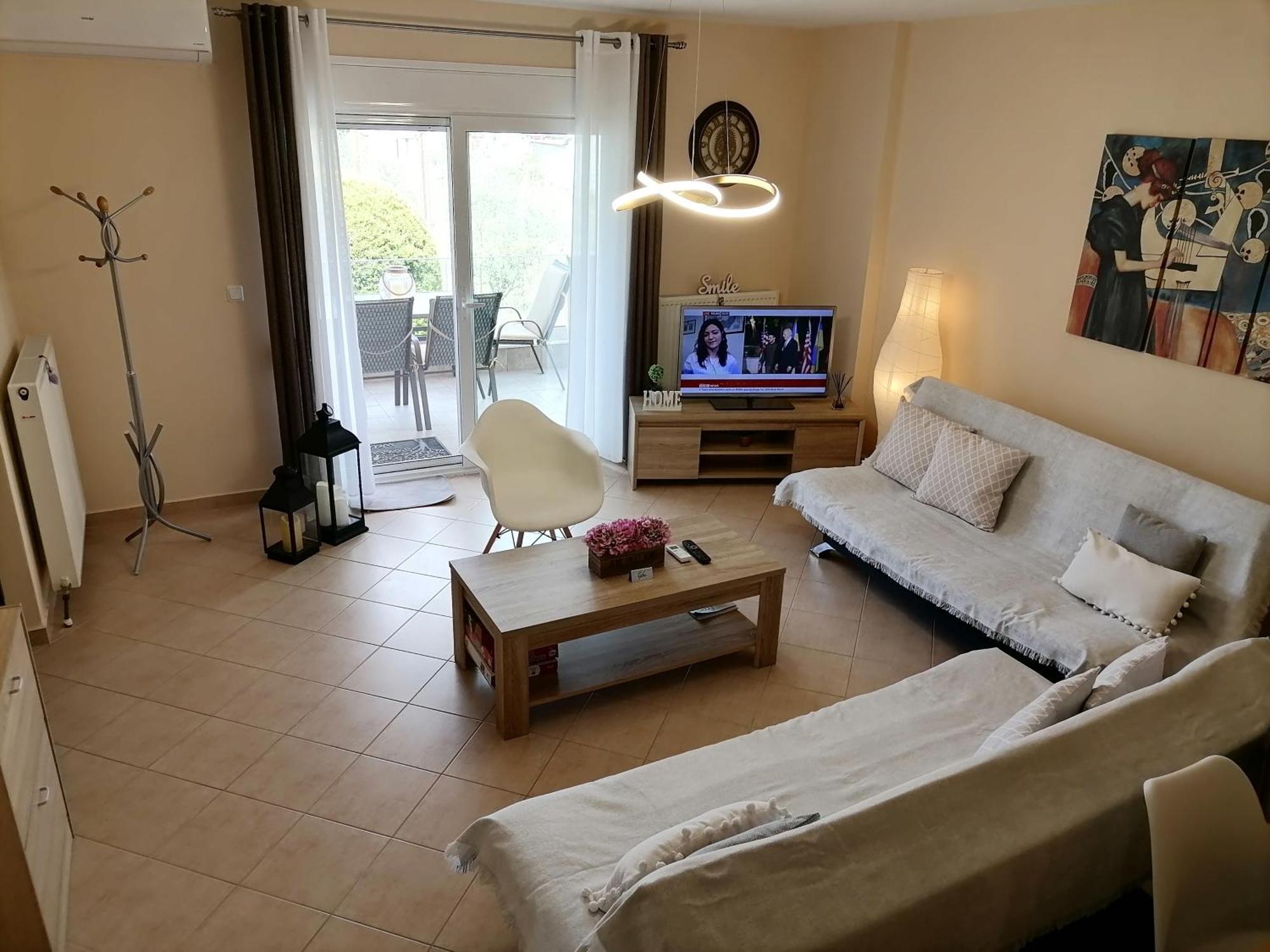 Bella Casa Apartment Nea Peramos  Ngoại thất bức ảnh